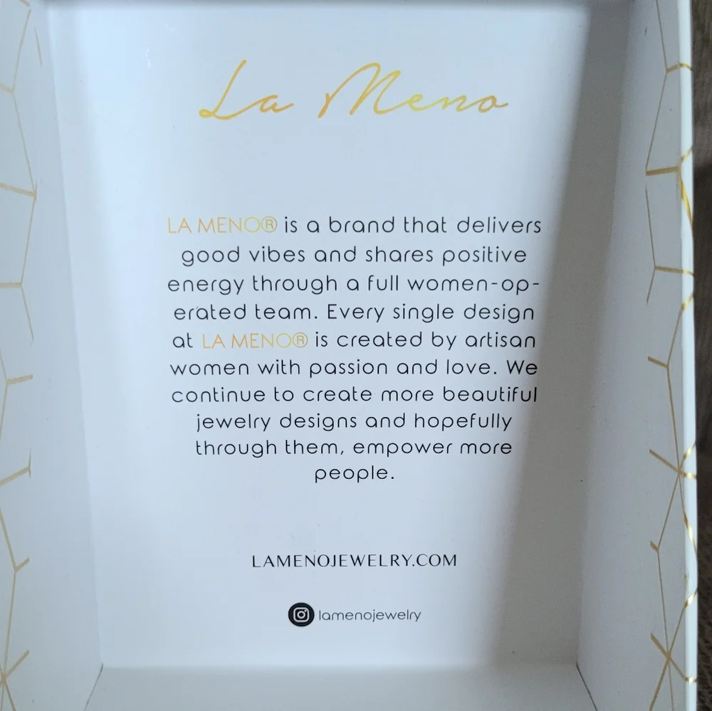 La Meno Breeze🌬 Energy⚡️Stone Bracelet - NIB - Picture 3 of 16